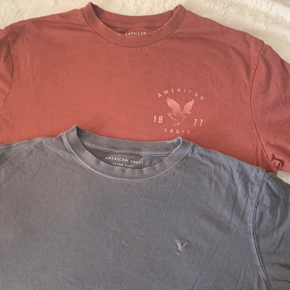 American Eagle 100% cotton Super Soft Men's T-shirt bundle-Small